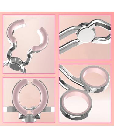 Portable Contact Lens Wearing Aids - Eyelid Stretcher & Insertion Tool - Pink Contact Lens Case & Tweezers - Buy Online on GoSupps.com