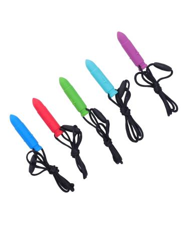 Teething Necklace - Portable Gum Relief Chew Sensor in Bright Colors for Infants | Ideal for Travel & Home - Buy Online on GoSupps.com