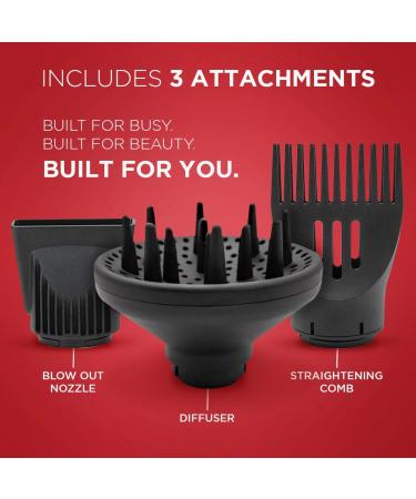 FHI Heat Platform All-In-One Handleless Hair Dryer with Attachments - Blow Out Set Comb Concentrator & Diffuser - International Shipping Available - Buy Online on GoSupps.com