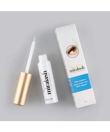 Miralash Eyelash Serum | 3ml Conditioner for Long Dense Eyelashes | Eyelash Growth & Recovery | 3-Pack Eyelash Growth Serum - Buy Online on GoSupps.com