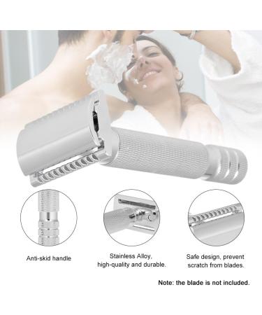 BENKEG Safety Razor - Traditional Wet Shaving Razor Cante Treated Alloy - Optimal Safety & Performance for Effortless Shaving - Buy Online on GoSupps.com