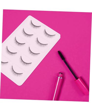 Beaupretty 3 Pairs Short Eyelash Glue False Lashes 3d Fake Eyelashes Handmade Eyelashes Thick Eyelash Elf Fake Lashes Fiber Eyelashes False Eyelashes Artificial Fiber 6d Make up - Buy Online on GoSupps.com