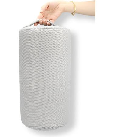 Buy Office Home Semicircle Foot Mat - Grey Mesh Fabric | Comfortable Foot Rest for Enhanced Support - Buy Online on GoSupps.com