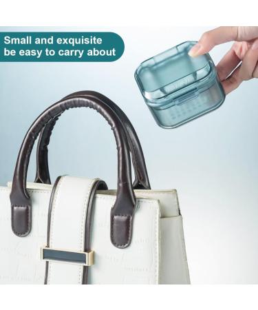 GXGM Dentures Container - Dental Prosthesis Box with Sieve for Cleaning & Soaking | Ideal for Dentures & Mouth Tools | Blau - Buy Online on GoSupps.com