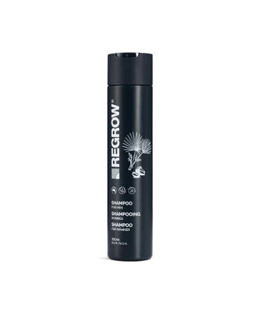 Shampooing Regrow pour hommes : cheveux plus pais et plus forts nettoie le cuir chevelu et contribue r duire la chute et l affinement des cheveux. Sans sulfates ni parab nes. 300 ml