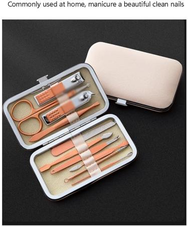 Nail Clippers Set Stainless Steel Fingernail Clippers Ultra Sharp Sturdy Nail Cutter with Nail File Used Men and Women (Color : Gold) Black gold - Buy Online on GoSupps.com