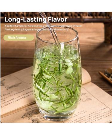 HQZM Premium Jasmine Tea 250g 882oz Strong Aroma Spring Green Tea Long Lasting Floral Scent Ideal for Gifting - Buy Online on GoSupps.com