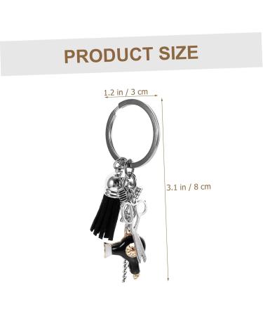 Hair Stylist Jewelry Barber Keychain Hair Dryer Keychains Decor Hanging Bag Backpack Bags Zinc Alloy - Buy Online on GoSupps.com