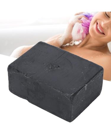 Qukaim Black Soap Organic Black Soap Bar 120g Moisturizing Black Soap for Body and Face Natural Hydrating Cleaning Soap - Buy Online on GoSupps.com