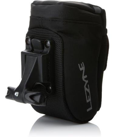 LEZYNE Caddy QR Rail Mount Bike Saddle Bag - Water Resistant Compact Seat Bag (Black, Medium) - Buy Online on GoSupps.com