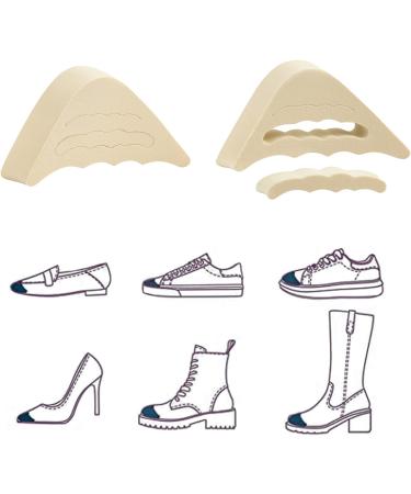 Ponpon 16 Pairs Reusable Toe Filler Inserts - Adjustable Shoe Filler for Men & Women | Perfect Fit for Too Big Shoes - Buy Online on GoSupps.com