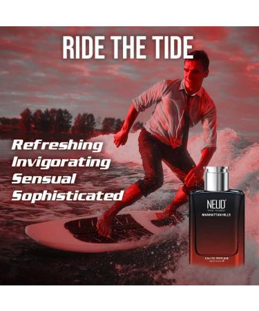 NEU.D X-pose Yourself Manhattan Hills Luxury Perfume For Sophisticated Men Long Lasting Edp - 1 Pack (100Ml Fresh Liquid) - Buy Online on GoSupps.com