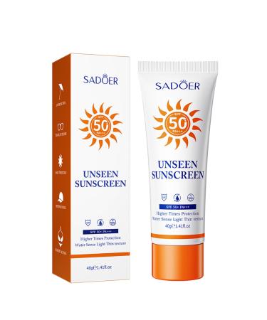 Face Sunscreen SPF 50 Face Sunscreens Suncream Factor 50 Face Face SPF 50 Ultra-Light Texture for Acne-Prone Skin Non Greasy Waterproof Broad Spectrum UVA/UVB Protection Sun Creen