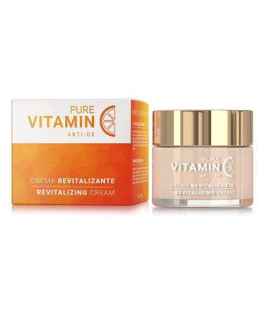 Vitamin C Face Cream - Anti Aging Moisturizer with Ascorbic Acid - 60mL - Even Skin Tone & Boost Collagen - Buy Online on GoSupps.com