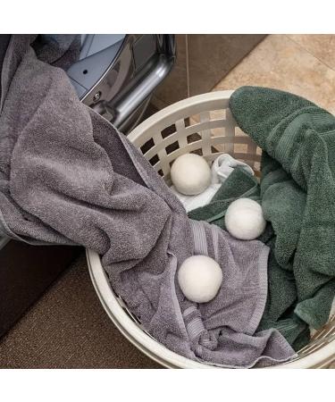 Serenity Dryer Ball Wool Tumble Dryer Balls 3 Pack - Fabric Softener Reusable Anti-Static Organic Felt Dryer Sheet Replacements Unbleached Dewrinkle No Fillers or Chemicals - Buy Online on GoSupps.com