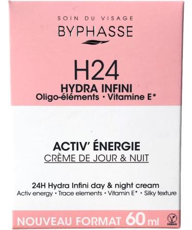 BYPHASSE - Cr me Visage - Hydra infini Activ Energie 24H Jour & Nuit - 50ml - Buy Online on GoSupps.com