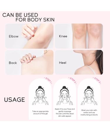 Exfoliating Face Scrub Sakura Skin Clear Scrub Anti Blemish Purify & Refresh Face Scrub Blackhead Remover Korean Skin Care(30g) - Buy Online on GoSupps.com