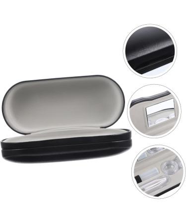 HOMSFOU 5-Piece Double Layer Velvet Camouflage Glasses Case Set - Stylish Ladies Mirror Box (15.7 x 7.4 x 4 cm) for International Shipping - Buy Online on GoSupps.com