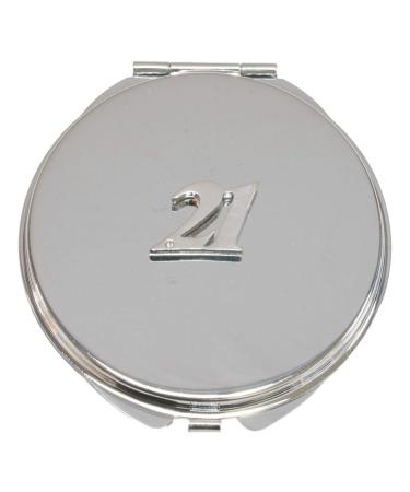 21st Birthday Compact Mirror Handbag Gift With Free Engraving 462