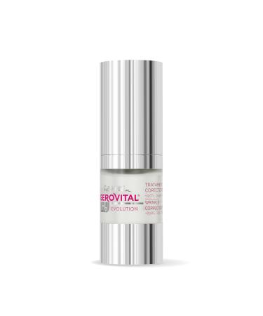 Anti-Wrinkle Serum for Eyes Lips and Forehead Area with Hyaluronic Acid Vitamin A and E Reduces Deep Wrinkles Improves Skin Elasticity Gerovital H3 Evolution