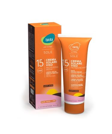 SOLAR FACIAL CREMA SPF15 ORGANIC BJOBJ