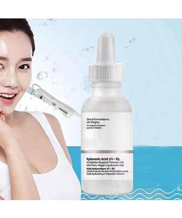 Hyaluronic Acid 2%+B5 Hyaluronic Acid Serum Acid Serum Anti Aging Facial Brightening Serum Hyaluronic Acid for Face Hydrated Hyaluronic Acid Serum for Hydrated Hydraulic Acid Serum - Buy Online on GoSupps.com