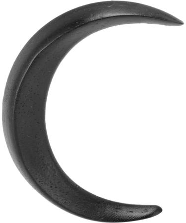 Moon Hairpin Exquisite Small Size Decorative Moon Hair Fork for Daily Travel (Black) - Buy Online on GoSupps.com
