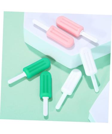 Hemoton 6 Pcs Popsicle Silicone Chew Clear Pacifier Smile Direct Jaw Chewies Aldult Seat Child - Buy Online on GoSupps.com