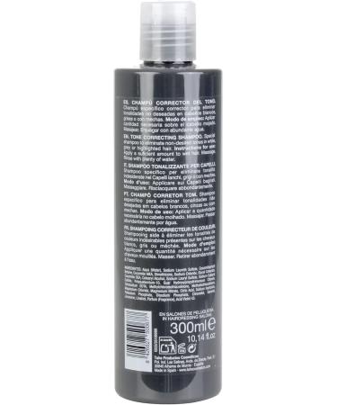 Tahe Botanic Silver Tone Correcting Shampoo Ideal for White Grey or Highlighted Hair 300 ml - Buy Online on GoSupps.com
