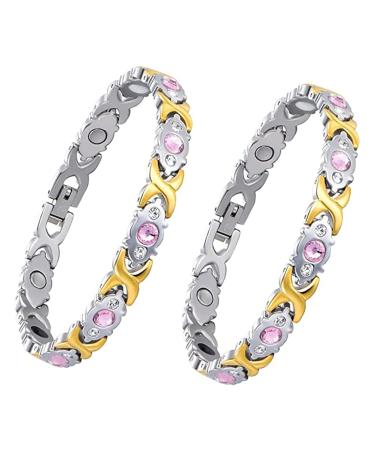 Supyini Magnetic lymphatic drainage bracelet magnetic lymph detoxification bracelet imaginary bracelet magnetic lymph detox bracelet energy health bracelet gift