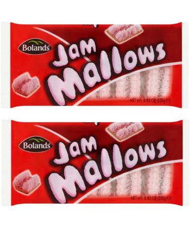 Marshmallow Cake Bundle Containing Bolands Jam Mallows 250g (2 Pack) - Buy Online on GoSupps.com