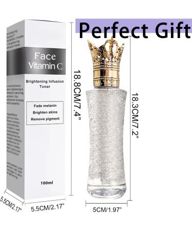 Vitamin C Toner Face Toner For Acne Vitamin C Face Serum Skincare Gifts for Teenage Girl Pore Minimizer Serum Brightening Niacinamide Serum for Anti Aging Reduce Dark Spots&Dullness Nourishing For Dry - Buy Online on GoSupps.com