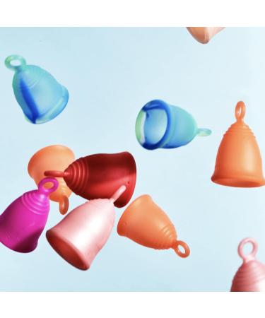 Mini Ring Menstrual Cup - Reusable Silicone Cup | Small Extra Firm | Leak-Proof Easy Removal | Eco-Friendly Tampon & Pad Alternative by Peachcup - Buy Online on GoSupps.com