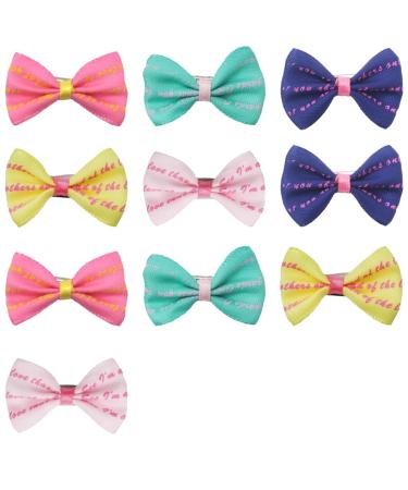 Luliyldj 10 pieces of dogs hair clips dog hair grinding Bowknot dog hair grooming accessories headgear for pets for animal care for small medium -sized dogs cats pets hair - Buy Online on GoSupps.com