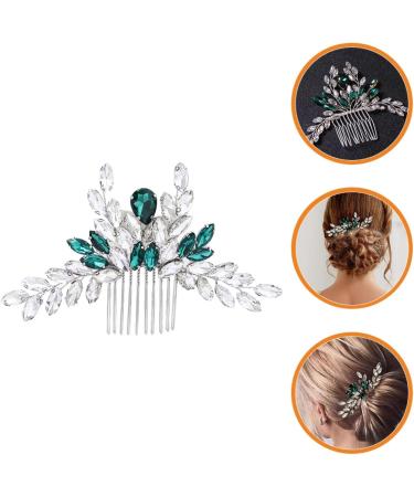 DOITOOL Bridal Comb Bridal Hairpins Wedding Hair Clip Hair Insert Crystal Headpiece Hair Teasing Comb Rhinestone Barrettes Hair Combs Bride Western Style Accessories Alloy Dinner Party - Buy Online on GoSupps.com