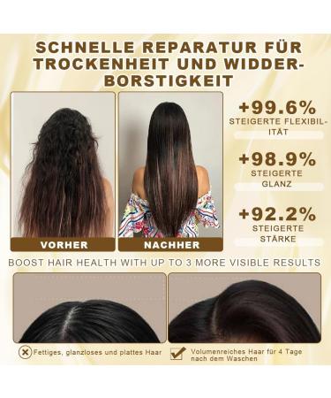 Kit masque et huile capillaire au collag ne - Soin des cheveux l'huile d'argan - R paration en profondeur - Masque pour cheveux secs et ab m s - Restaure la souplesse et la brillance de tous - Buy Online on GoSupps.com