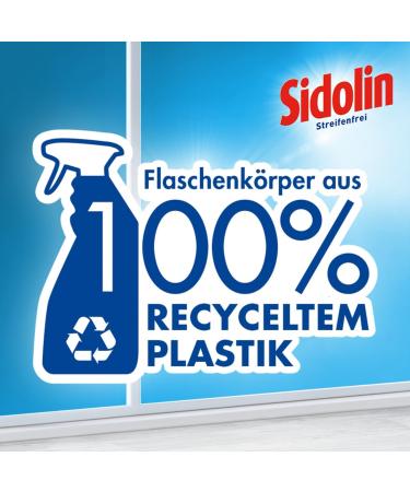 Sidolin Citrus Glass Cleaner - 10 x 500ml Spray Bottles | Pearl Effect | International Shipping - Buy Online on GoSupps.com