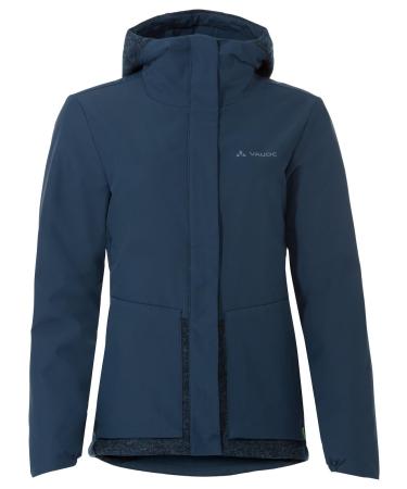 VAUDE Women's Cyclist Padded Jacket Iv Jacket 40 dark sea