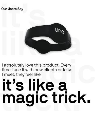 Linq Bracelet v3 - Smart NFC and QR Technology Band for Networking  Custom Links  Videos  and More (Blue) - Buy Online on GoSupps.com
