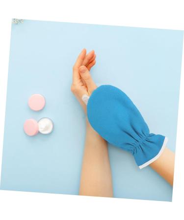 Gogogmee 1 Pair Exfoliating Sleep Gloves for Dry Hands Exfoliating Mitts Hand Spa Gloves Psoriasis Gloves Hand Care Gloves Gel Spa Gloves Black Gloves Beauty Care Gloves Polyester - Buy Online on GoSupps.com