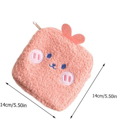 Anneome Mini Sanitary Napkin Pack Coin Purse - Cute Toiletry Bag & Make Up Organizer for Menstrual Hygiene - Buy Online on GoSupps.com