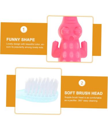 CLISPEED 32 Pcs Crocodile Toothbrush Set - Small Head Decorative Toothbrushes for Kids | International Shipping Available - Buy Online on GoSupps.com