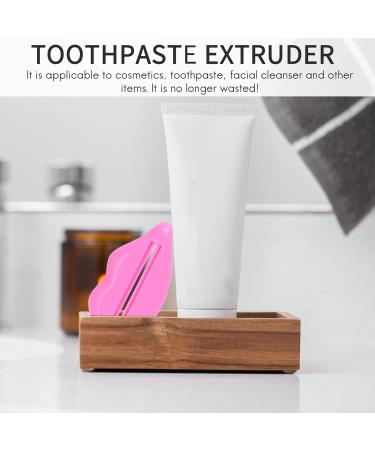 Dewedrt Home Multifunctional Bathroom Toothpaste Cream Squeezer Lip Shape (Pink and Red Random Send) - Buy Online on GoSupps.com