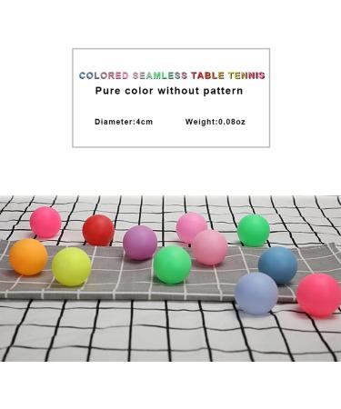 KEVENZ 60 Pack Multicolor Ping Pong Balls for Games, Arts, Crafts, & Parties - Buy Online on GoSupps.com