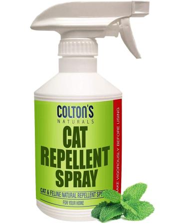 Cat Repellent Outdoor Spray Indoor 32 OZ 100% Organic & Natural Yard Furniture Repellant (32) 32.0 ounces
