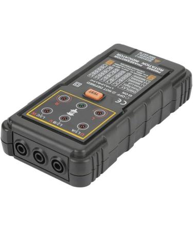 Tester Motor Rotation Indicator Portable Handheld Three-Phase Sequence Presence Rotation Tester Indicator Detector Meter - Buy Online on GoSupps.com