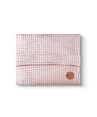 Cherypad cherry stone pillow made of natural cotton |25 x 20 cm |Heat pillow or cooling pillow |Natural hot water bottle |Handmade gifts |Cherry Pad (light pink waffle cotton)