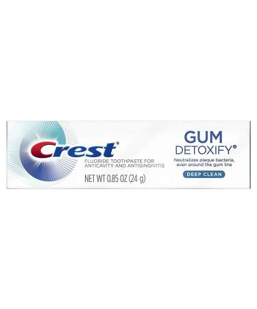 Crest Gum Detoxify Toothpaste Deep Clean Travel Size 0.85oz (Pack of 36) - Oral Care - Buy Online on GoSupps.com