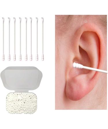 200 Pcs Natural Cotton Swab Ear Wax Removal Tool - Disposable Kids Ear Cleaner - Buy Online on GoSupps.com