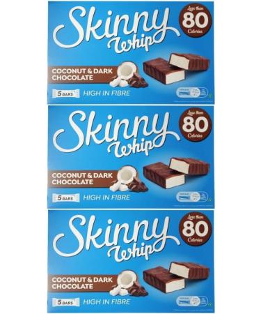 Coconut & Dark Chocolate Skinny Whip Bars (3 pack)